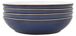 Imperial Blue Pasta Bowls - Set Of 4 -