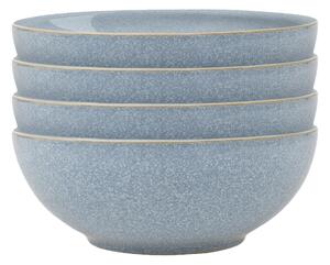 Elements Blue Alt Coupe Cereal Bowl - Set Of 4 -