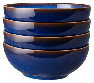 Blue Haze Coupe Cereal Bowls - Set Of 4 -