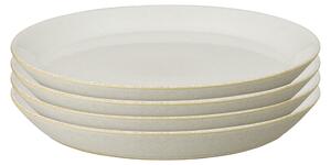 Impression Cream Medium Plates - Set Of 4 -