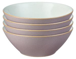 Impression Pink Cereal Bowls - Set Of 4 -