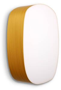 LZF LAMPS LZF Guijarro Medium LED wall light, yellow