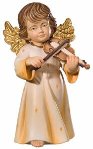 Benedict Angel with violin