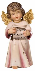 Benedict Angel with sheet music