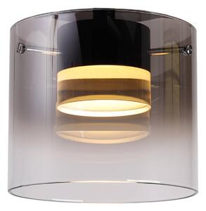 HighLight Glass lampshade Salerno, Ø 16 cm, smoke