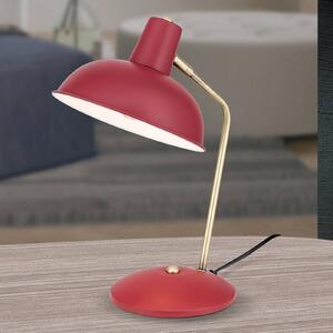 ORION Vintage look - Fedra table lamp red