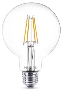 Philips Globe LED bulb E27 7W 827 G95 clear