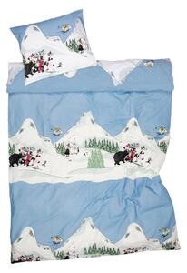 Arabia Moomin bed set Ski jumping 150x210 cm