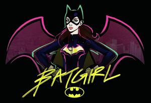 Art Poster Batgirl, (40 x 26.7 cm)
