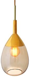 EBB & FLOW Lute M pendant lamp gold smoky gold