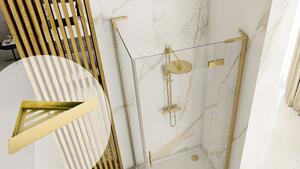 Bathroom shelf SF07 gold brush