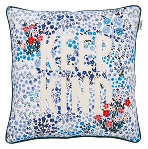 Cath Kidston Kindness 45cm x 45xm Filled Cushion Mid Blue