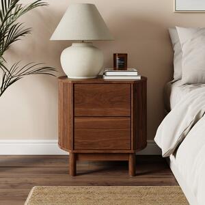 Mateo 2 Drawer Bedside Table