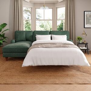 Beatrice II Blended Chenille Corner Sofa Bed