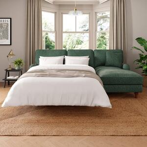 Beatrice II Blended Chenille Corner Sofa Bed