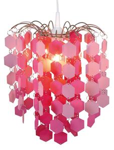Näve 6008519 hanging light, magenta decorative elements