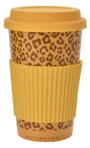 Naturecraft Cheetah Ceramic Travel Mug