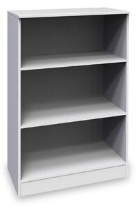 Blakely White 3 Shelf Bookcase Display Unit for Living Room | Roseland