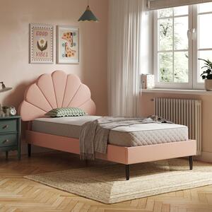 Kids Chenille Petal Bed Frame