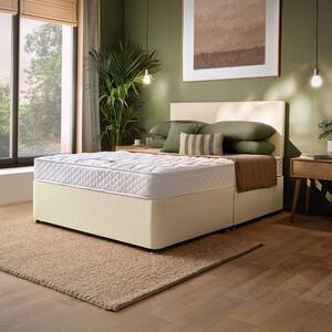 Silentnight Everyday Mattress, Paris Woven Headboard and Divan Set