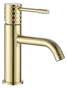 Bathroom faucet Rea Lungo Diamond Gold