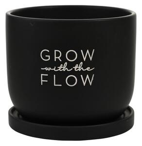 Country Living Ceramic Grow With The Flow Plant Pot