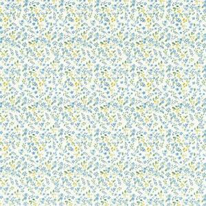 Clarke & Clarke Petal Fabric Denim