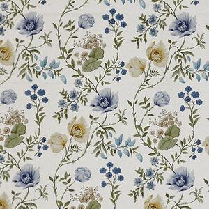 Prestigious Textiles Longmoor Printed Fabric Cornflower