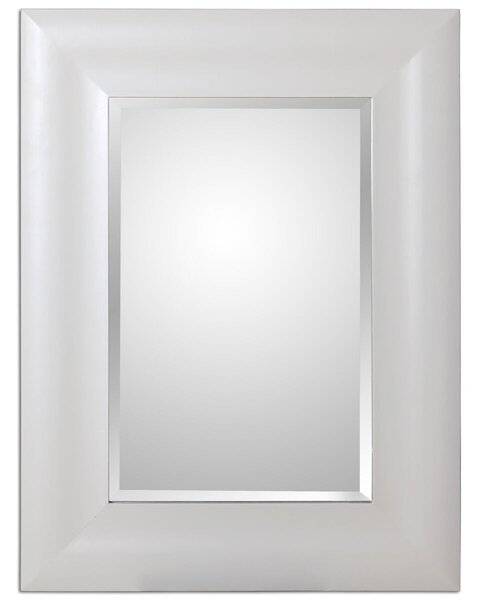 Wall mirror Alexandra House Living White Rectangular