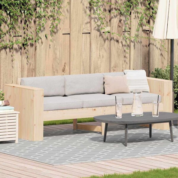 Etreno Garden Solid Wood 160cm Seating Sofa in Natural