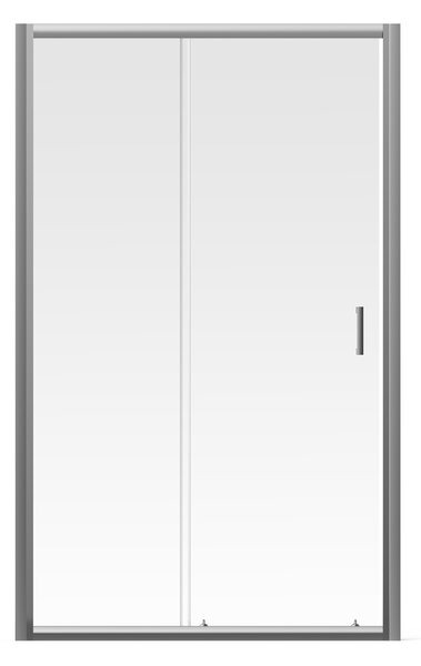 Aqualux Edge8 Glass Sliding Door Shower Enclosure - 1000 x 2000 (8mm Glass)