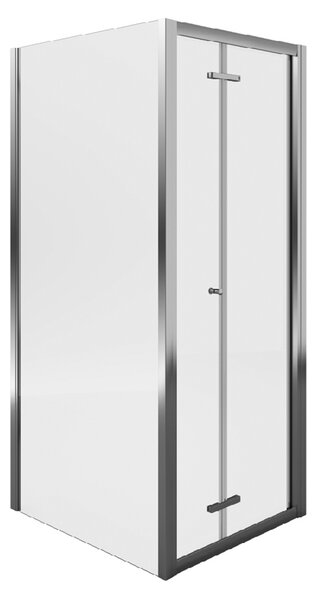 Aqualux Bi-Fold Door Shower Enclosure - 800 x 800mm (6mm Glass)