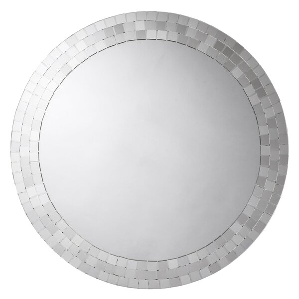 Croydex Meadley Round Wall Mirror Clear