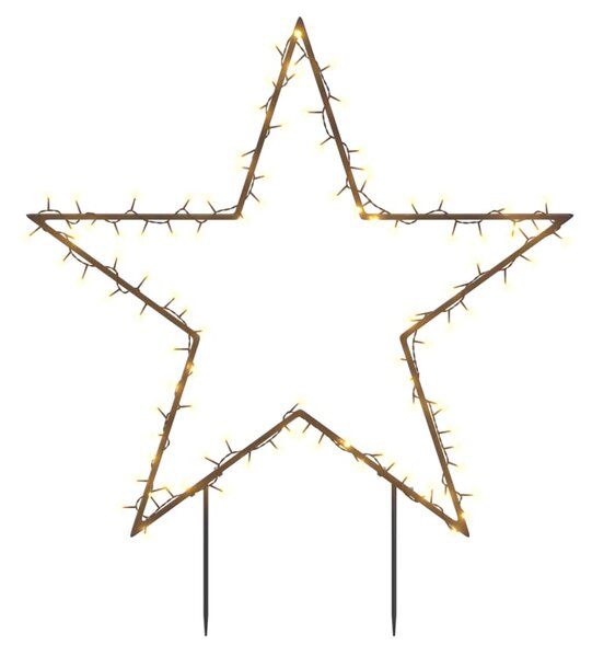 Christmas Light Decoration with Spikes Star 115 LEDs 85 cm