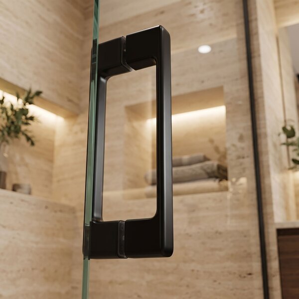 Shower door handle Rea 02 Black
