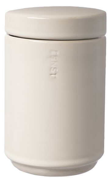 ERNST Ernst storage jar with lid 15.5 cm Natural white