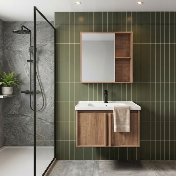 Bathroom furniture set with washbasin Gama T25023 HHL 60CM