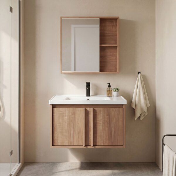 Bathroom furniture set with washbasin Gama T25023 HHL 60CM