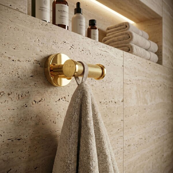 Double hanger 6612 Modern Gold