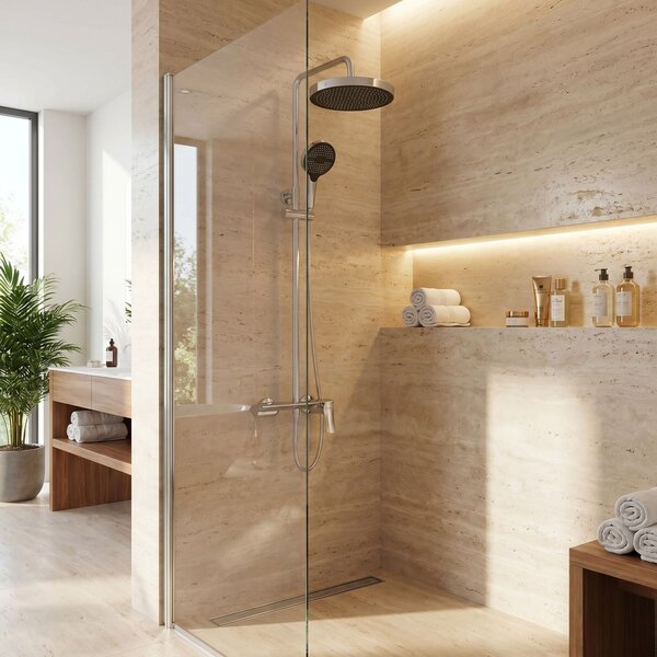 Shower set Rea Vision Chrome
