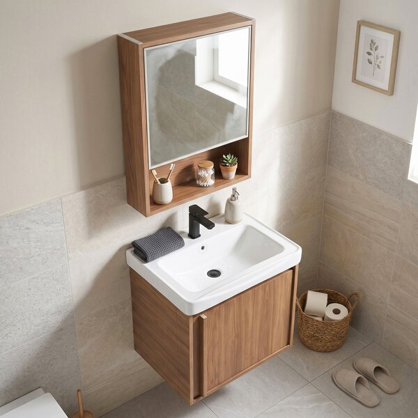 Bathroom furniture set with washbasin Gama T25023 HHL 50CM