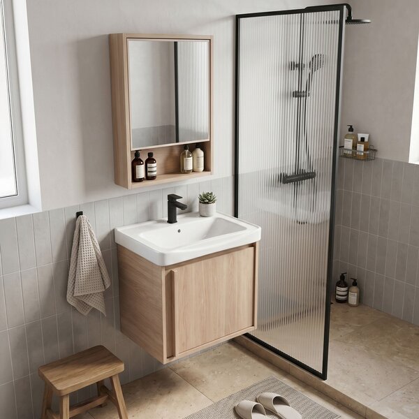 Bathroom furniture set with washbasin Gama T25023 BXM 50CM