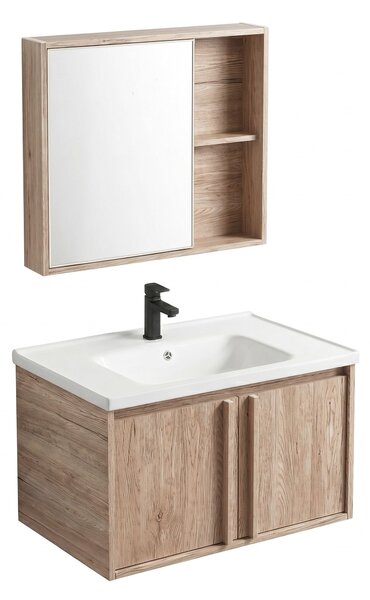 Bathroom furniture set with washbasin Gama T25023 QHM 60CM