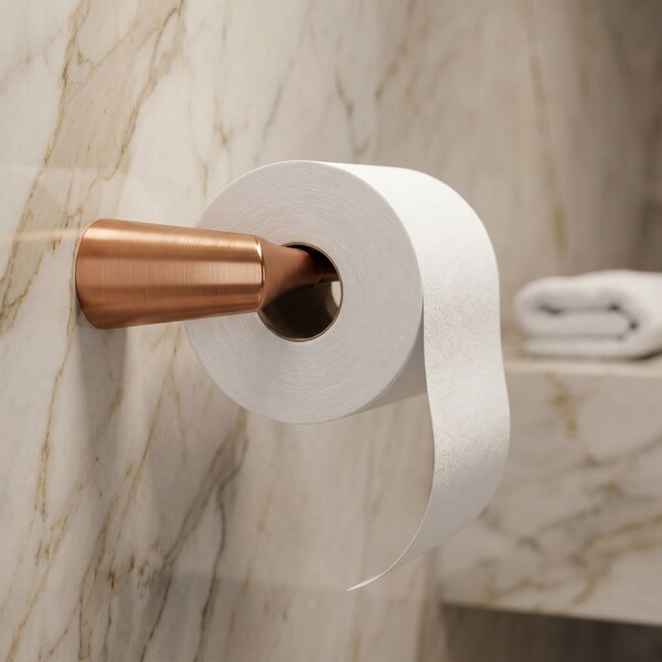 Toilet paper holder 16205 VIBE Brush Gold