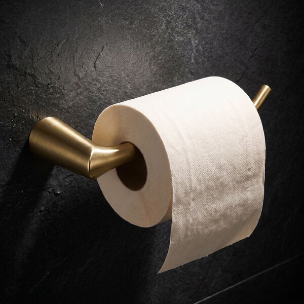 Toilet paper holder 16205 VIBE Brush Gold
