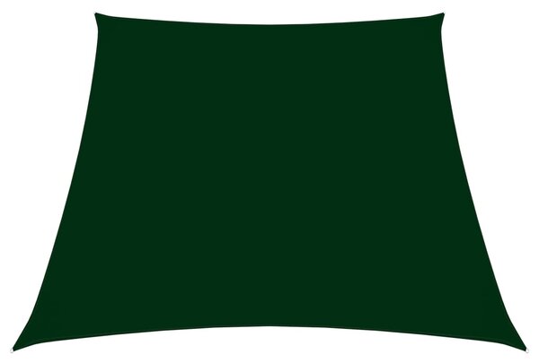 Sunshade Sail Oxford Fabric Trapezium 2/4x3 m Dark Green