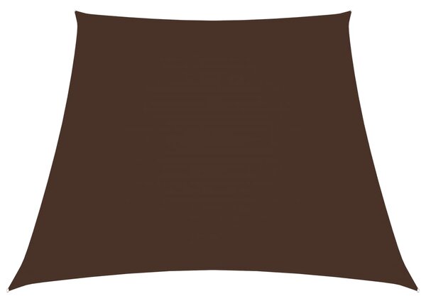 Sunshade Sail Oxford Fabric Trapezium 2/4x3 m Brown