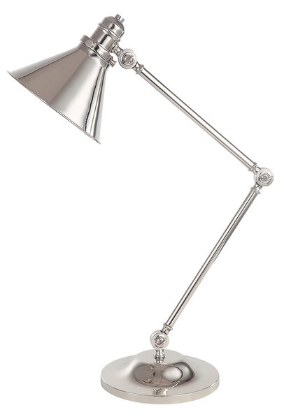 PV/TL PN Polished Nickel Provence French Style Table Lamp