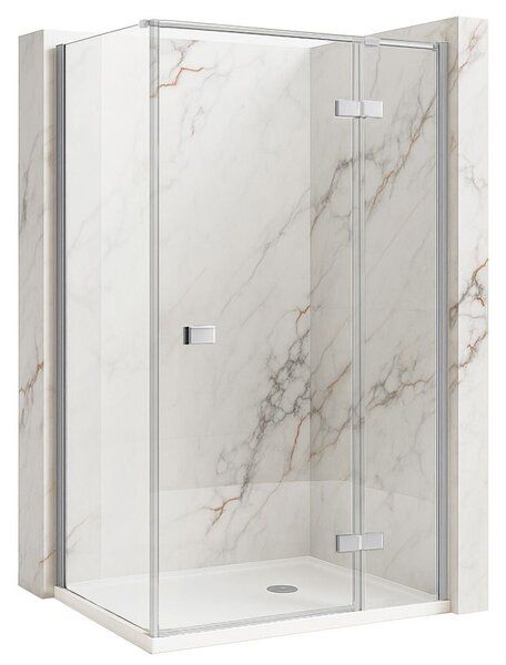 Shower enclosure Rea Atlas 80x80 Chrome