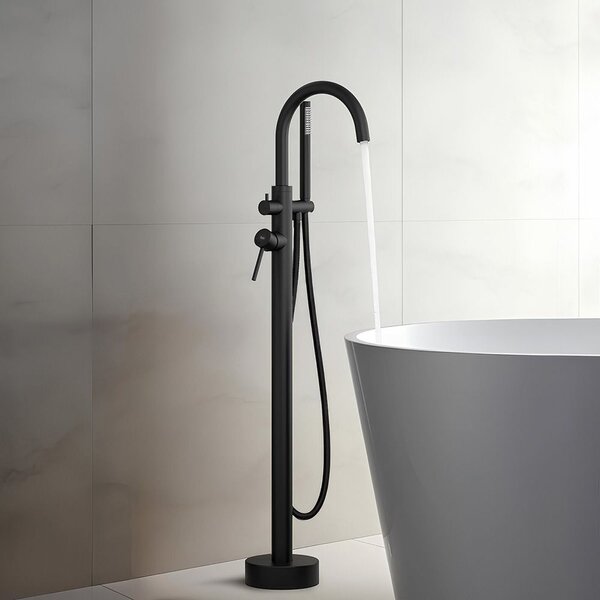 Free-standing faucet Rea Lungo Black